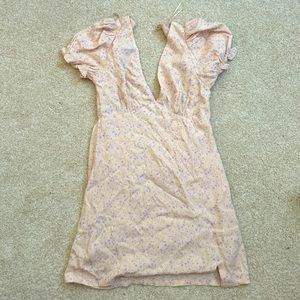Sophie Rue apricot sun dress, size xs